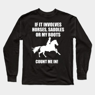 Horses Long Sleeve T-Shirt